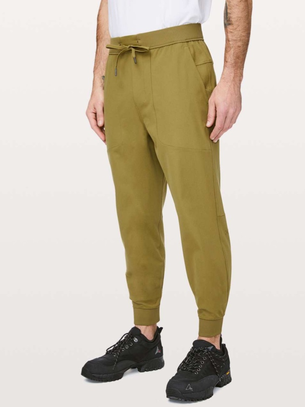 Lululemon ABC Jogger Mossy Green Pant Athleisure XL Pull On 34 x 29